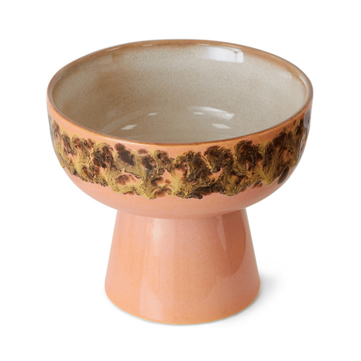 HKliving Tapasschaal 70's Ceramics Lush 12.5 cm