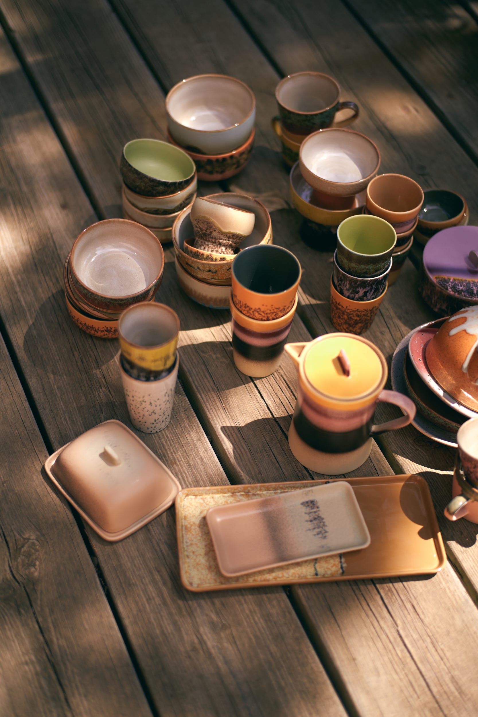HKliving Botervloot 70's Ceramics Breeze