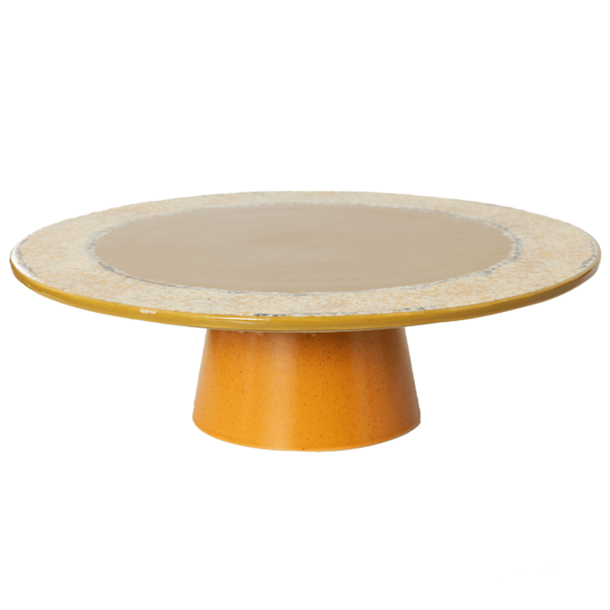 HKliving Taartplateau 70's Ceramics Papaya 33 cm