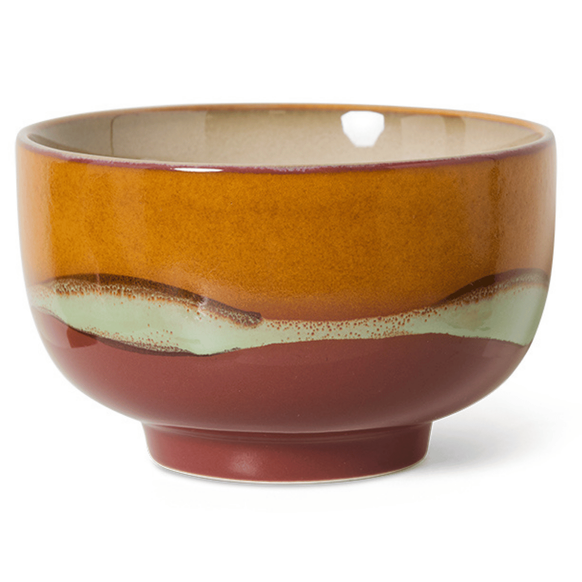 HKliving Noodlekom 70's Ceramics Clay 13.5 cm