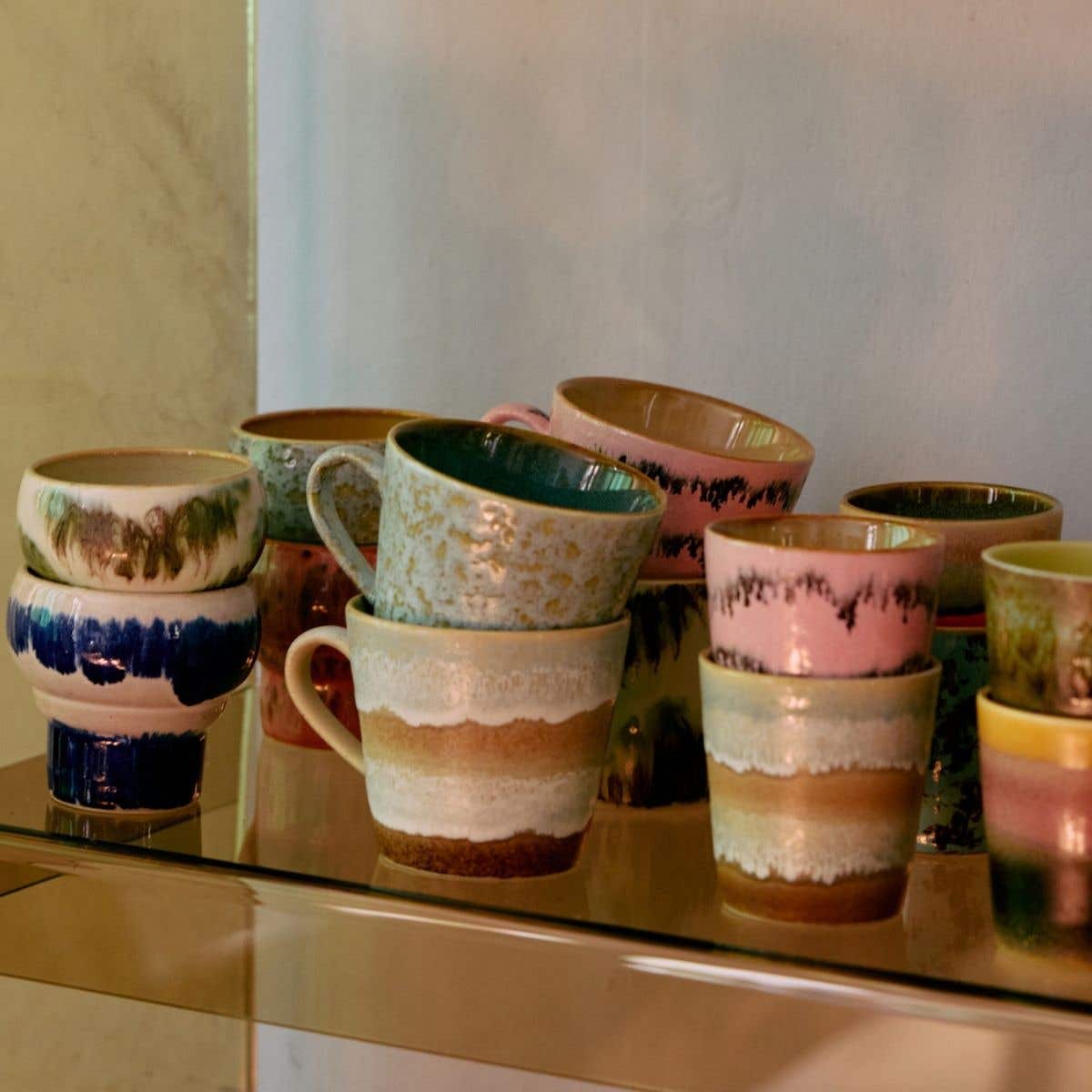 HKliving Koffiekopje 70's Ceramics Bubble 0.23 L