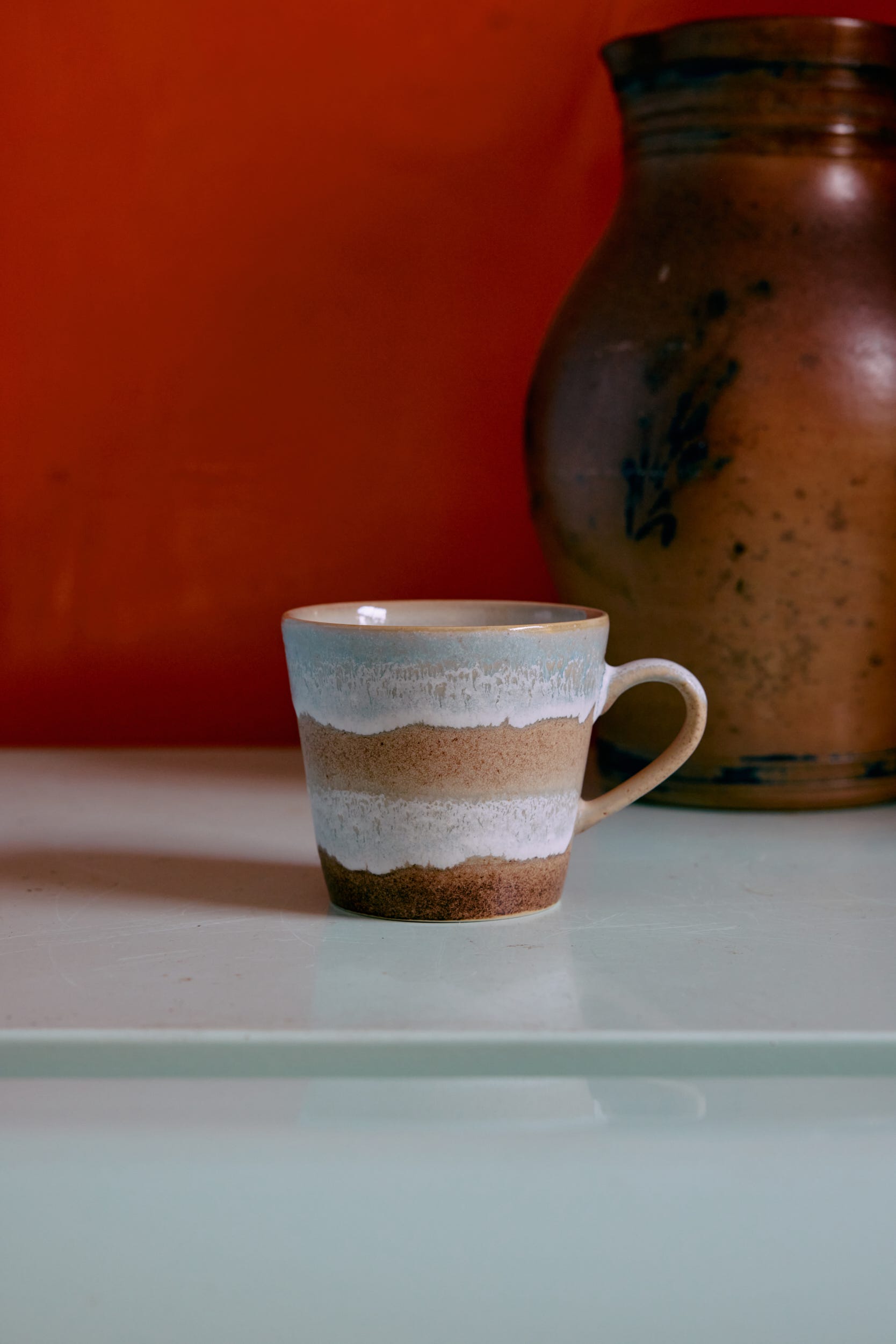 HKliving Cappuccinomok 70's Ceramics Skyline 0.33 L