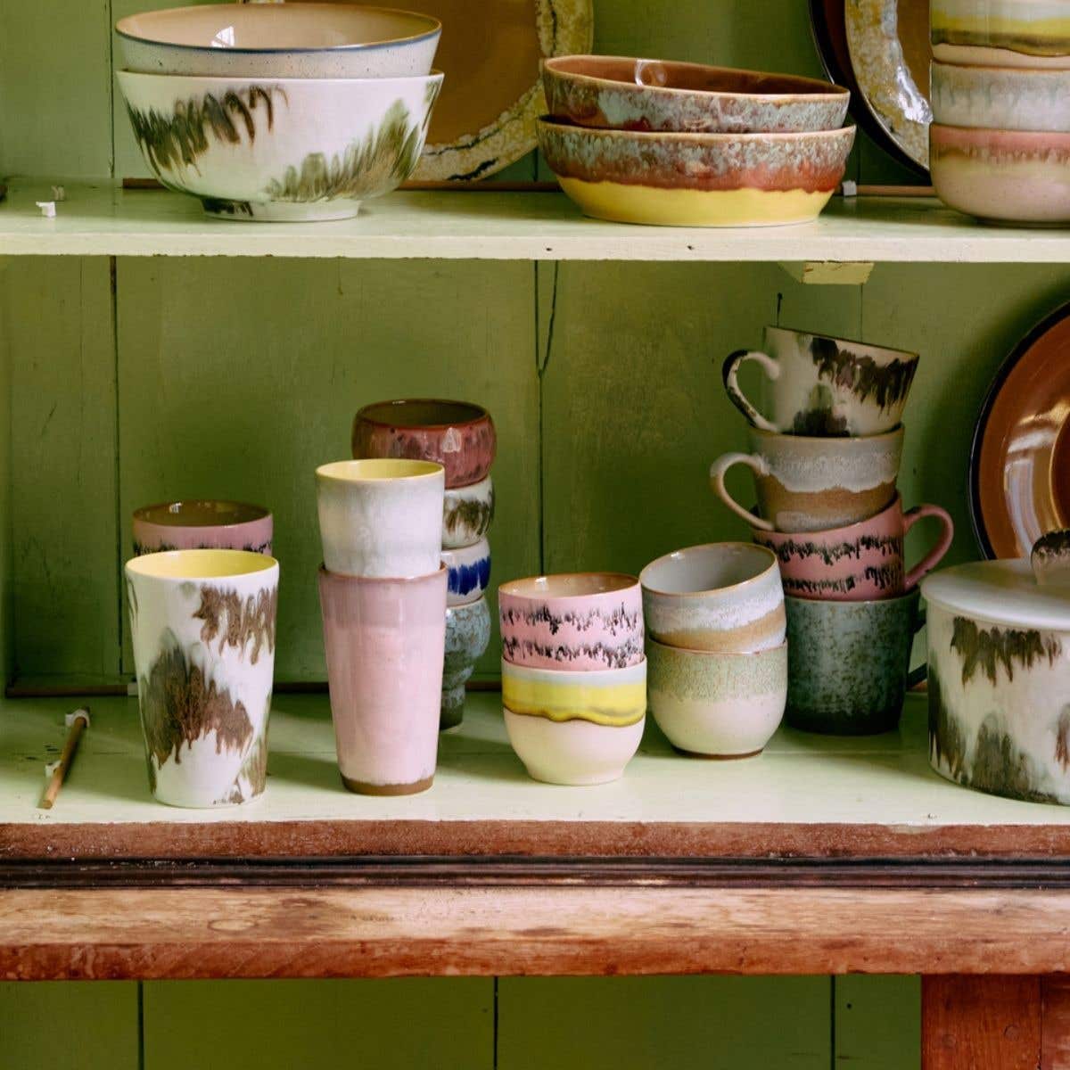 HKliving Cafщkopje 70's Ceramics Bubble 0.25 L