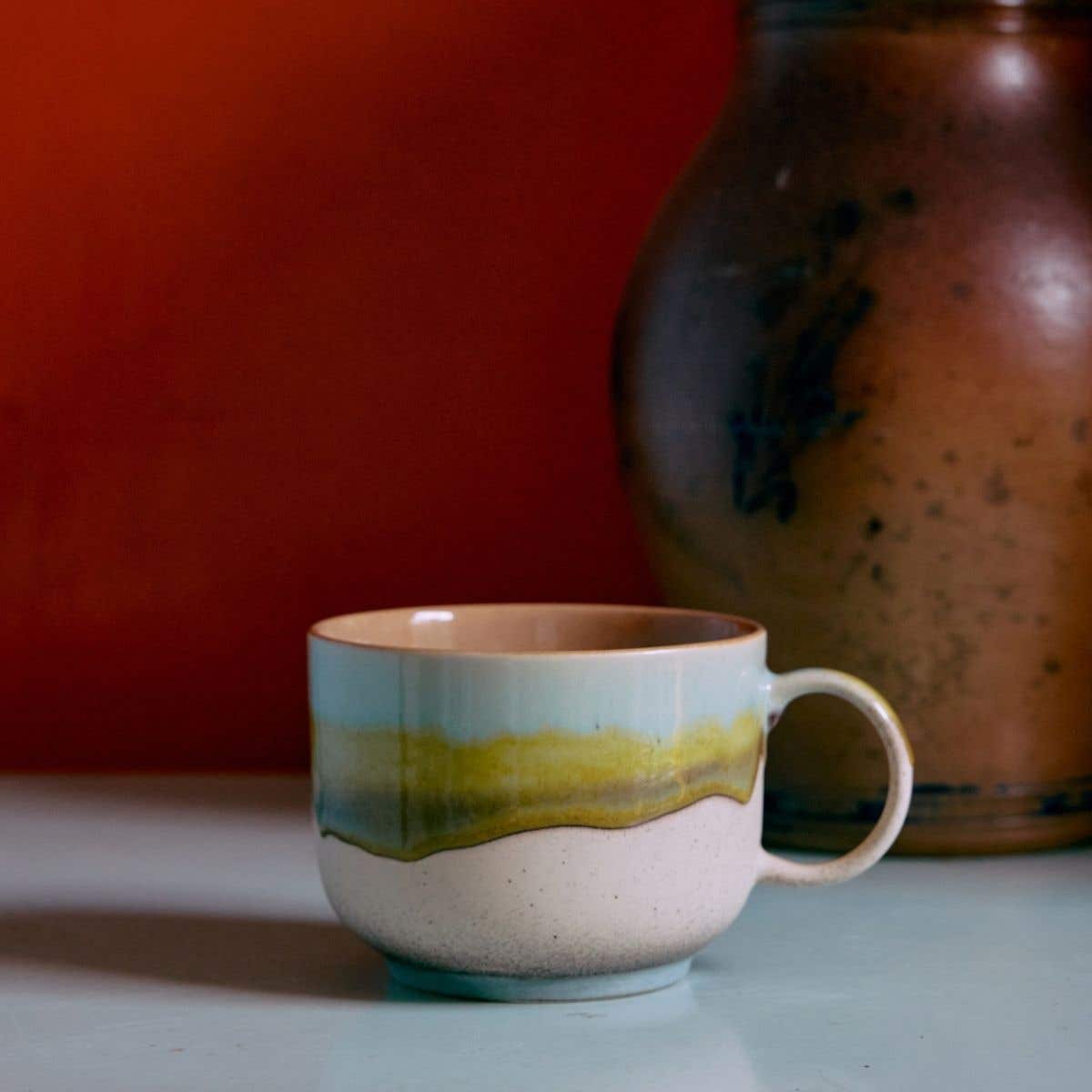 HKliving Theemok 70's Ceramics Glint 0.425 L