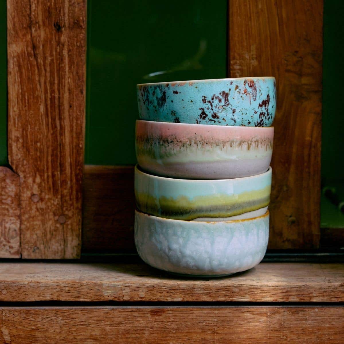 HKliving Desertkom 70's Ceramics Petal 12.5 cm