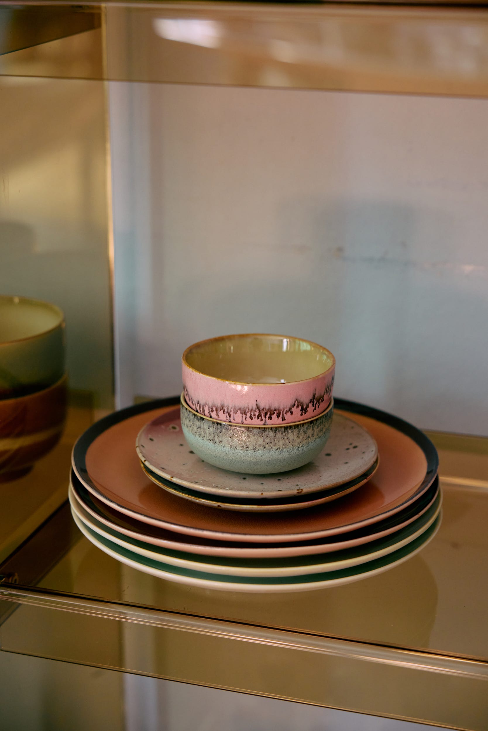 HKliving Tapaskom 70's Ceramics Renaissance 4 stuks 11 cm
