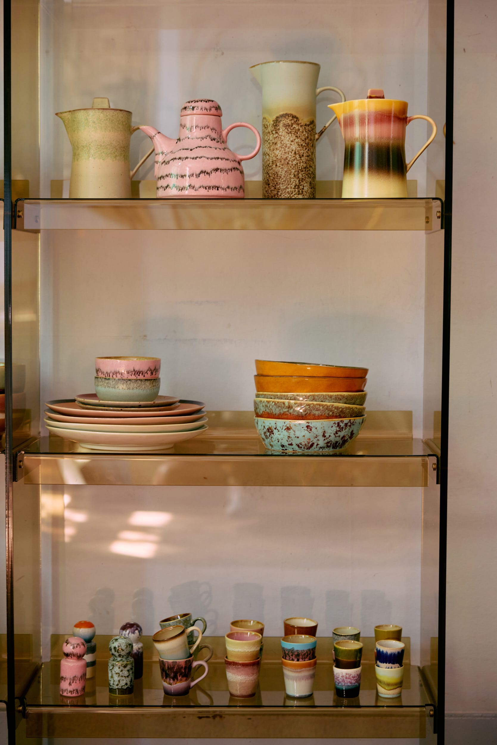 HKliving Tapaskom 70's Ceramics Renaissance 4 stuks 11 cm