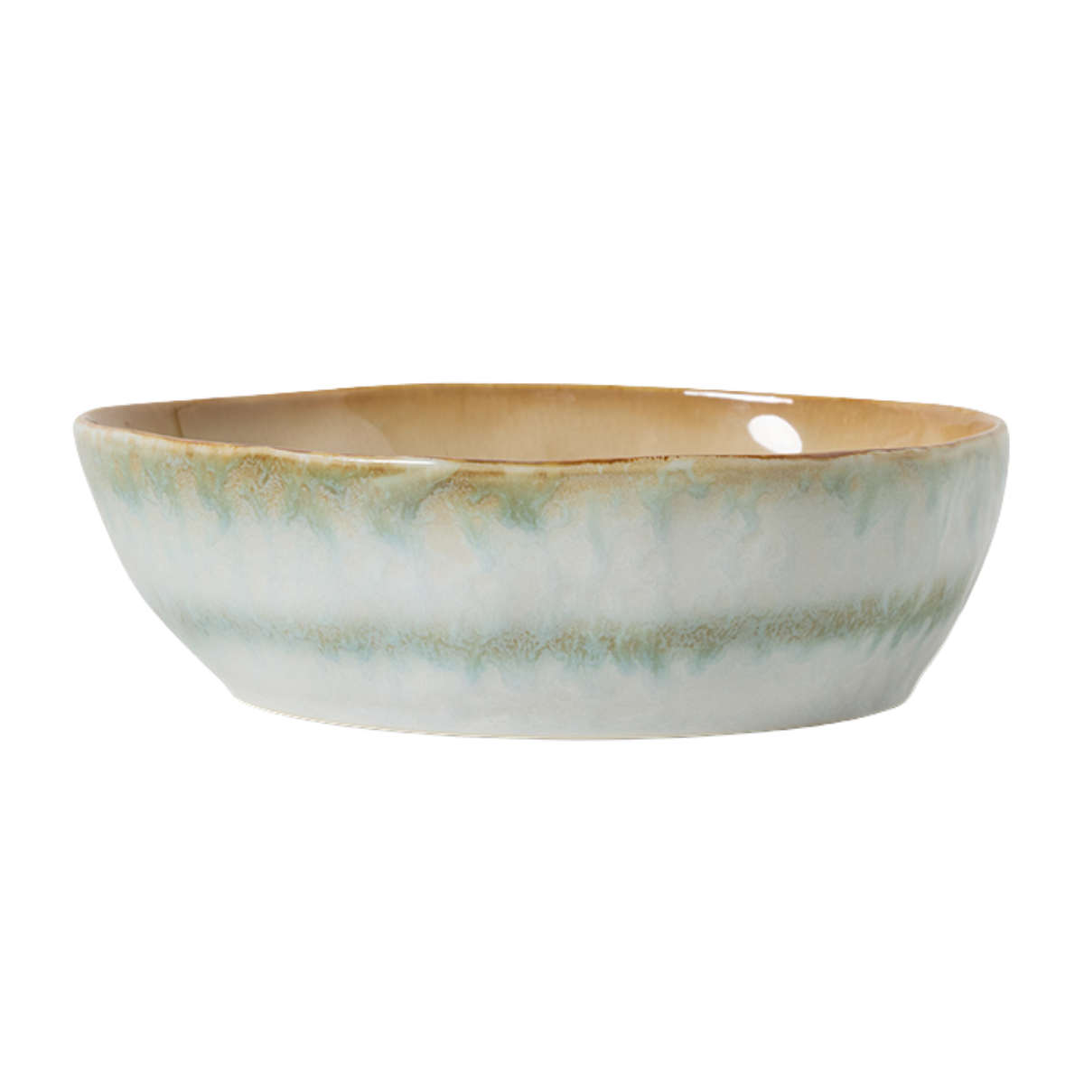 HKliving Pastakom 70's Ceramics Petal 2 stuks 19.5 cm