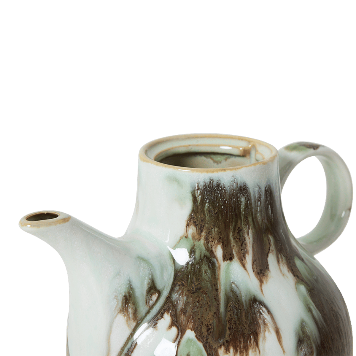 HKliving Theepot 70's Ceramics Tide 0.99 L
