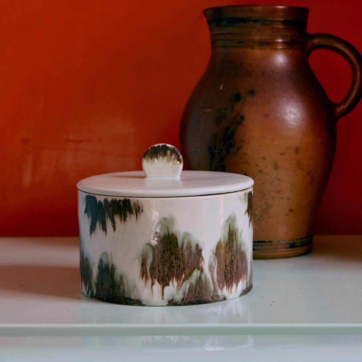HKliving Koekjespot 70's Ceramics Tide 17 cm