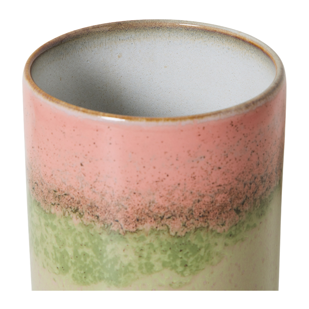 HKliving Voorraadpot 70's Ceramics Glaze 11 cm