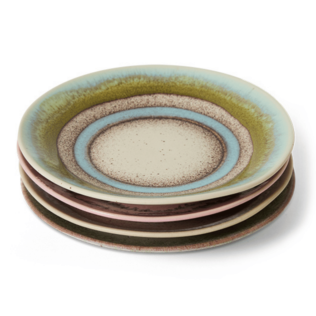 HKliving Schotels 70's Ceramics Doodle 4 stuks