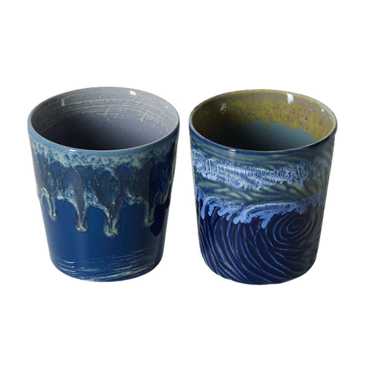 HKliving Koffiekopje 70's Ceramics Van Gogh Starry Night 2 stuks 0.23 L