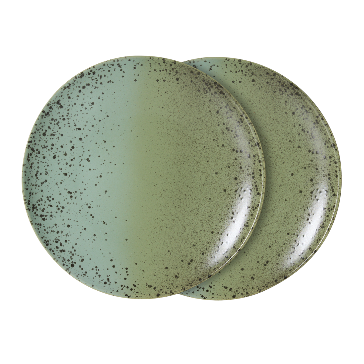 HKliving Dinerbord 70's Ceramics Fleck 2 stuks 27.5 cm