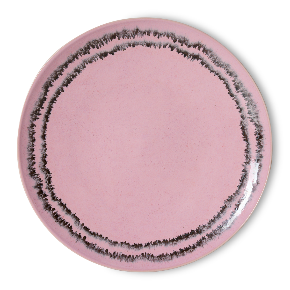 HKliving Dinerbord 70's Ceramics Bubble 2 stuks 27.5 cm