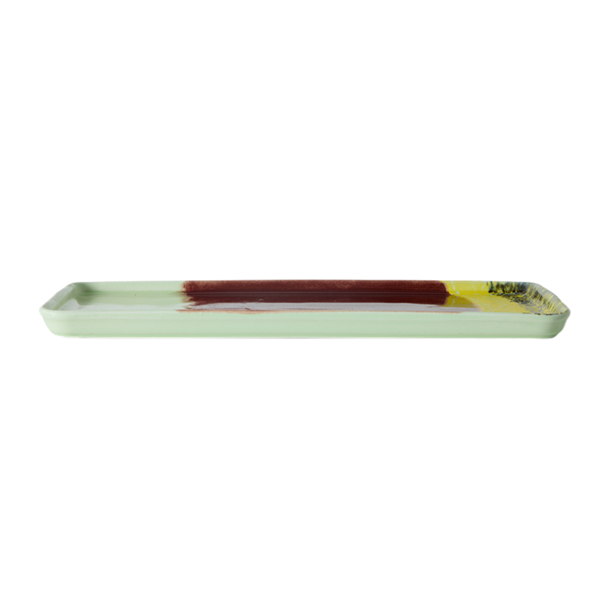 HKliving Cakeschaal 70's Ceramics Cherry 31.5 x 13.5 cm