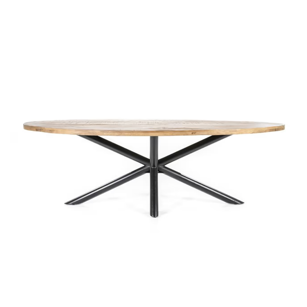 Eleonora Eettafel Oscar Naturel 240 x 110 x 77 cm