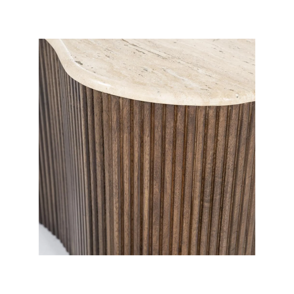Eleonora Salontafel Mari Bruin 70 x 47 x 38 cm