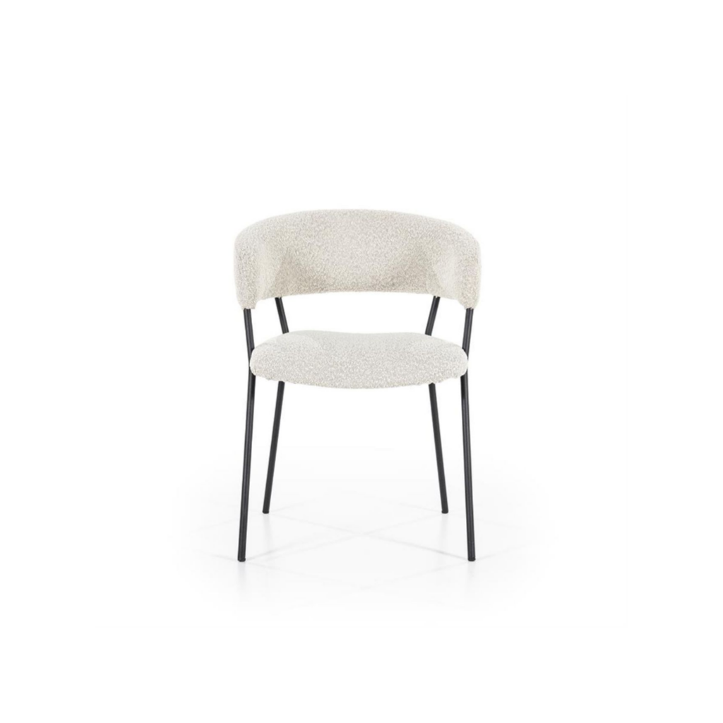 Eleonora Stoel Luka Copenhagen Beige 57 x 61.5 x 79 cm