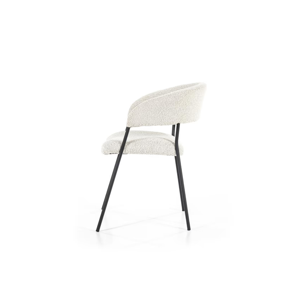 Eleonora Stoel Luka Copenhagen Beige 57 x 61.5 x 79 cm