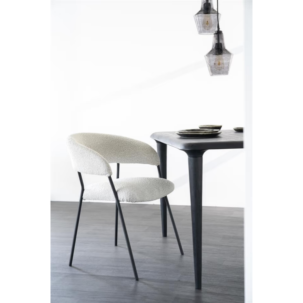 Eleonora Stoel Luka Copenhagen Beige 57 x 61.5 x 79 cm