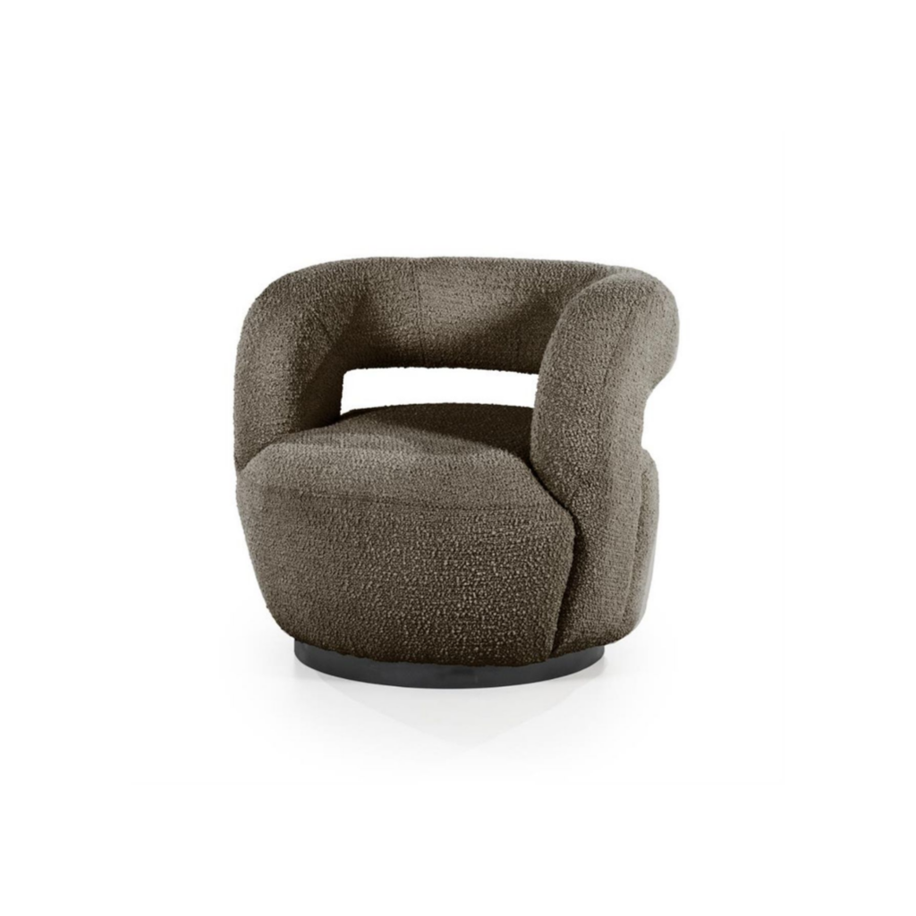 Fauteuil Sharon bruin Spark