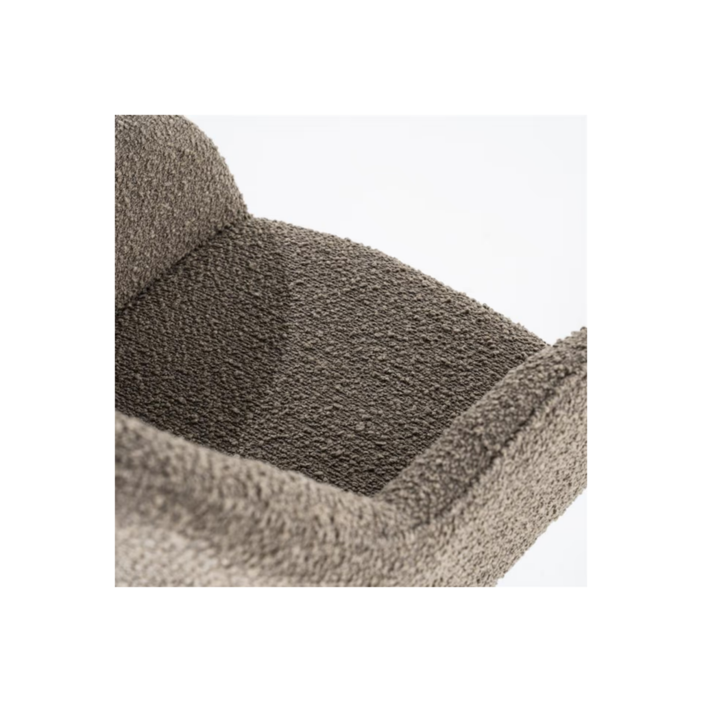Eleonora Stoel Fabio Spark Bruin 56 x 58 x 85.5 cm