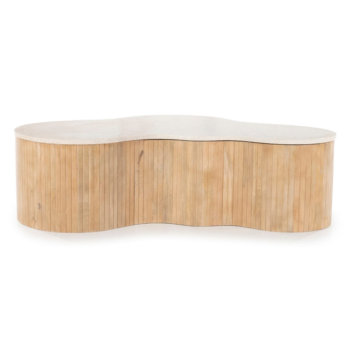 Eleonora Salontafel Kira Large Wit 129 x 84 x 36 cm