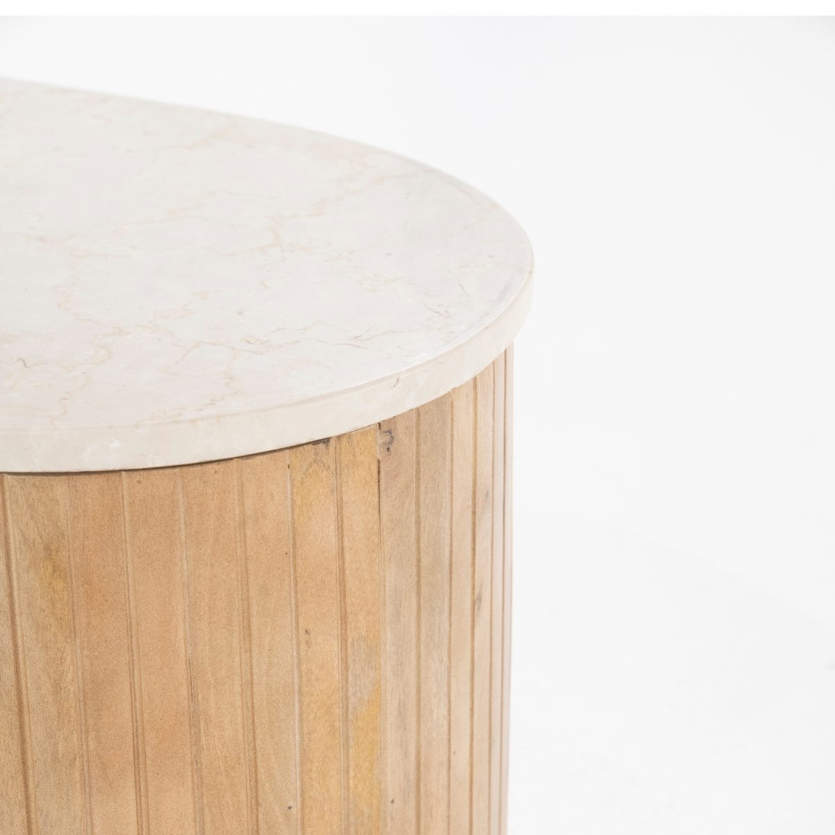 Eleonora Salontafel Kira Large Wit 129 x 84 x 36 cm