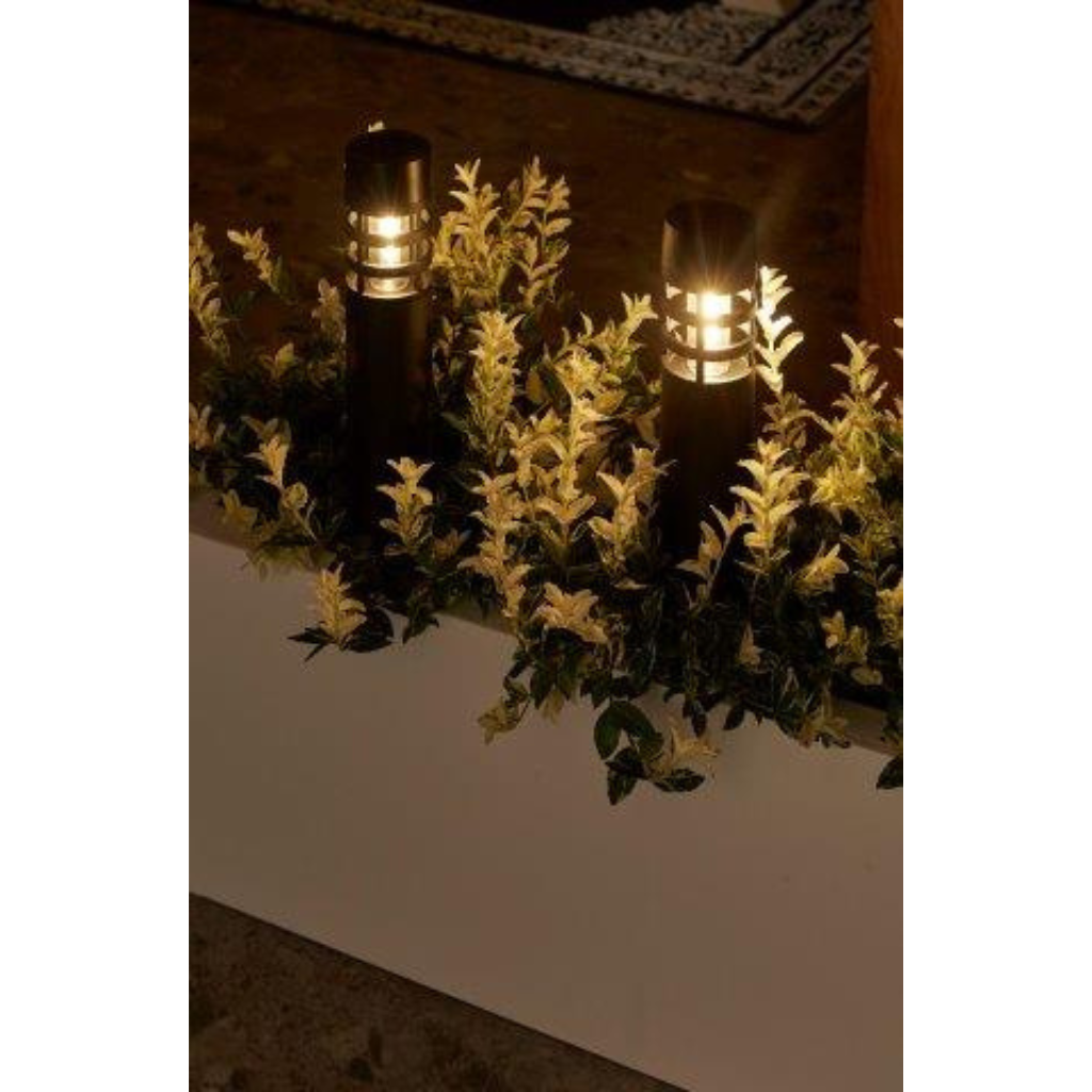 Luxform Lighting solar tuinlamp Montelimar zwart D 6,2 H 38,8 cm