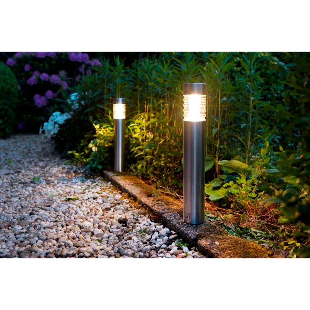 Luform Lightning Solar Tuinlamp Tacoma Post Grijs 504 x 62 cm