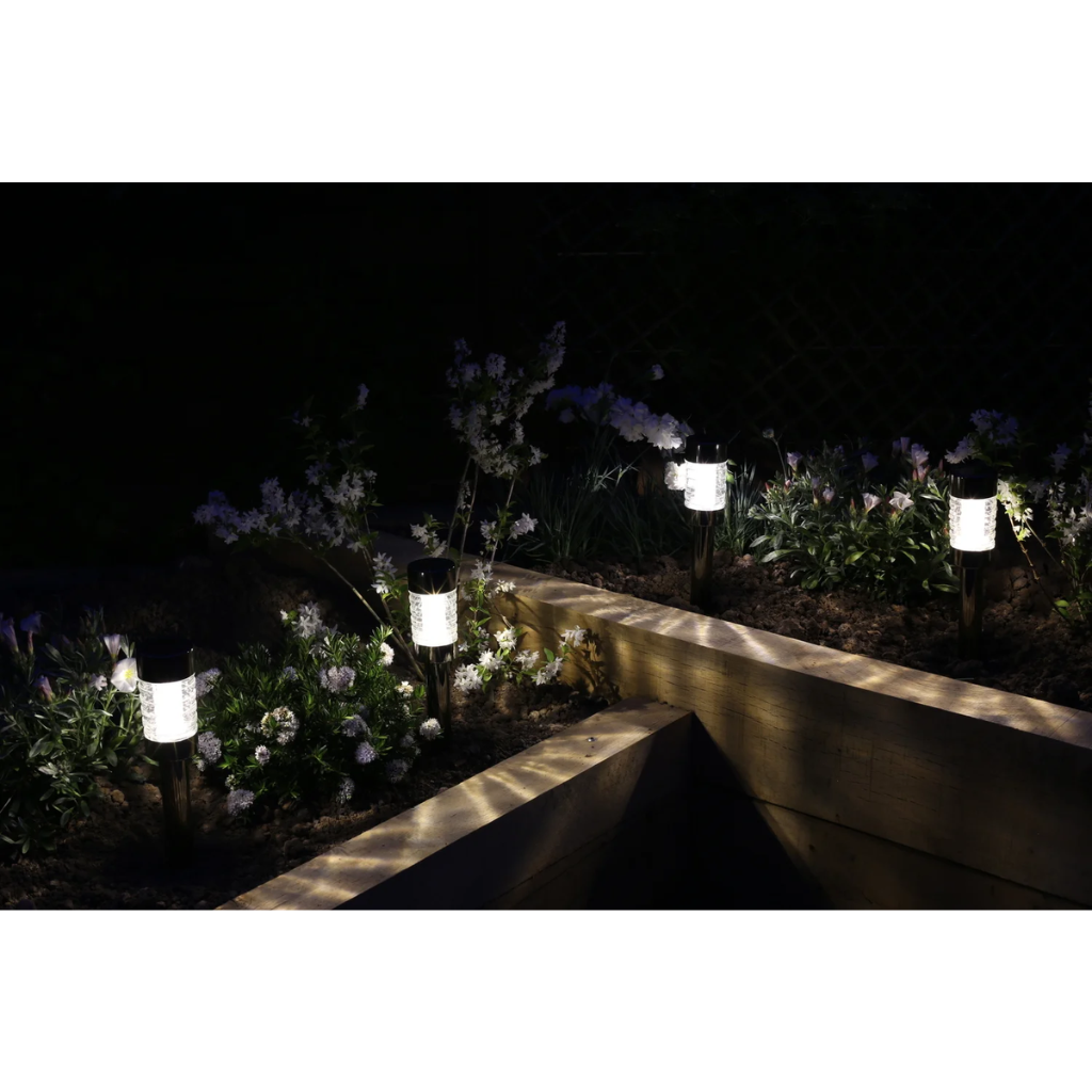 Luxform Lighting solar tuinlamp Rennes antraciet D 6,2 H 41,7 cm