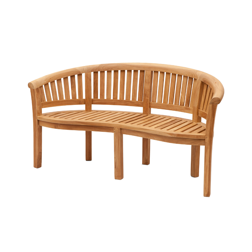 Timber Bananenbank 2-zits Musa Naturel 158 x 72 cm