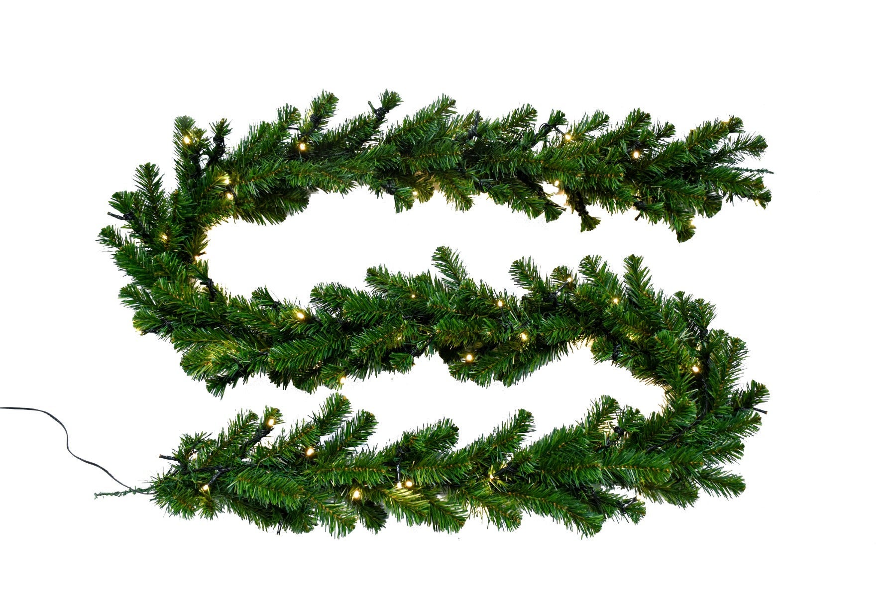 Evergreen guirlande Northern spruce 270x25cm met verlichting