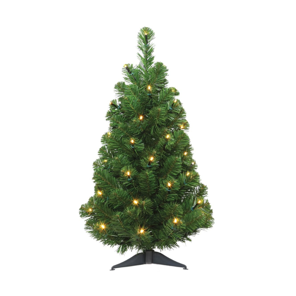 Startree tafel kunstkerstboom Artic spruce met verlichting 60 cm