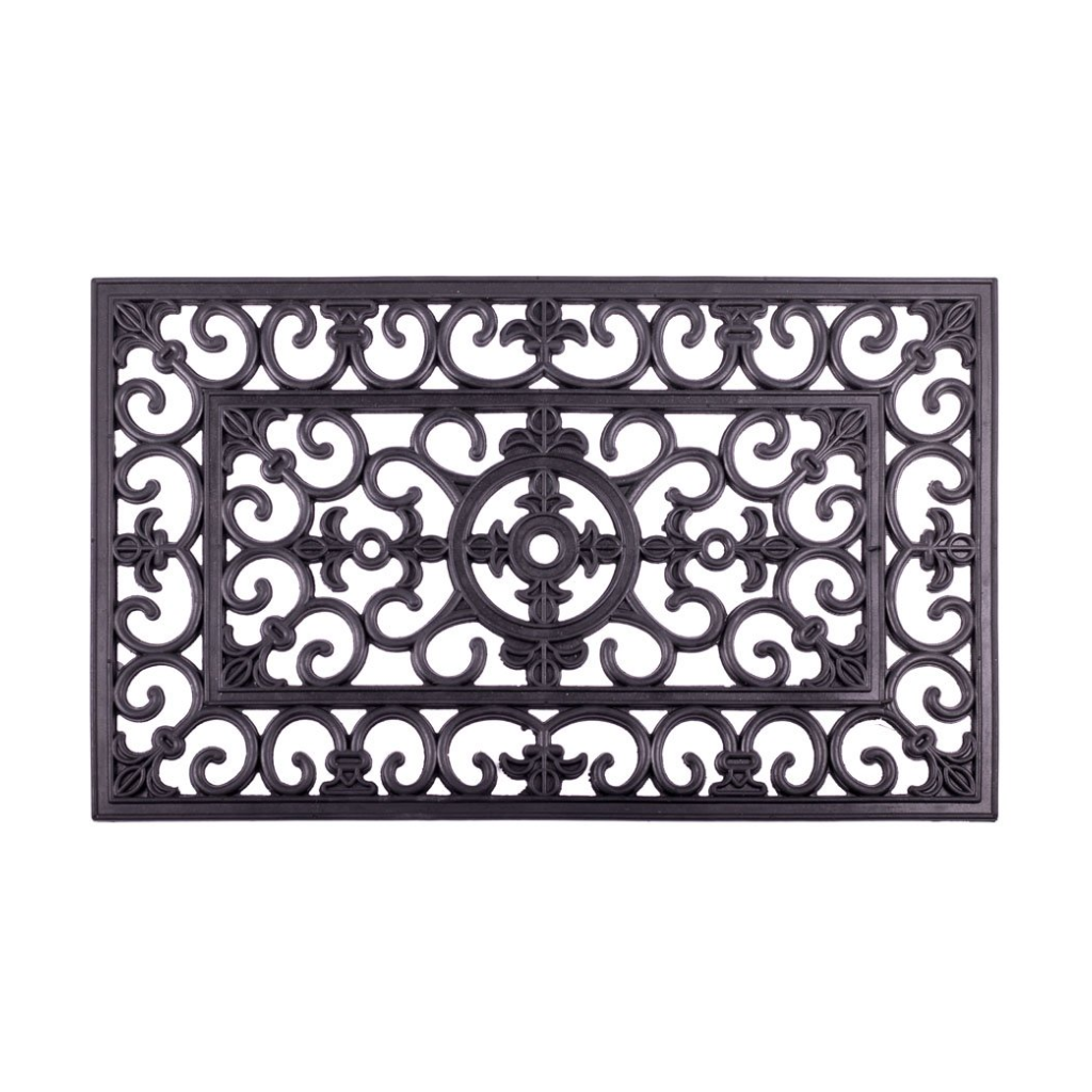 Rubber deurmat 45 x 75 cm