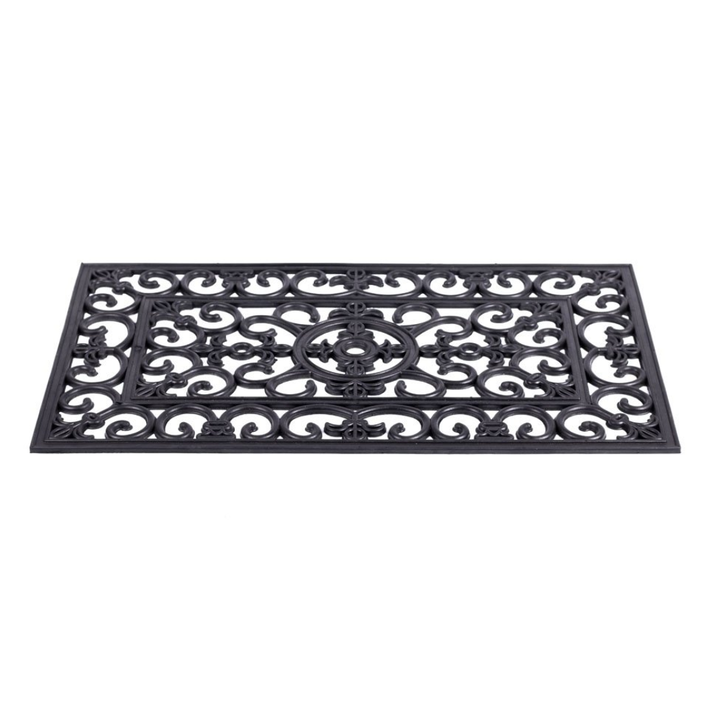 Rubber deurmat 45 x 75 cm