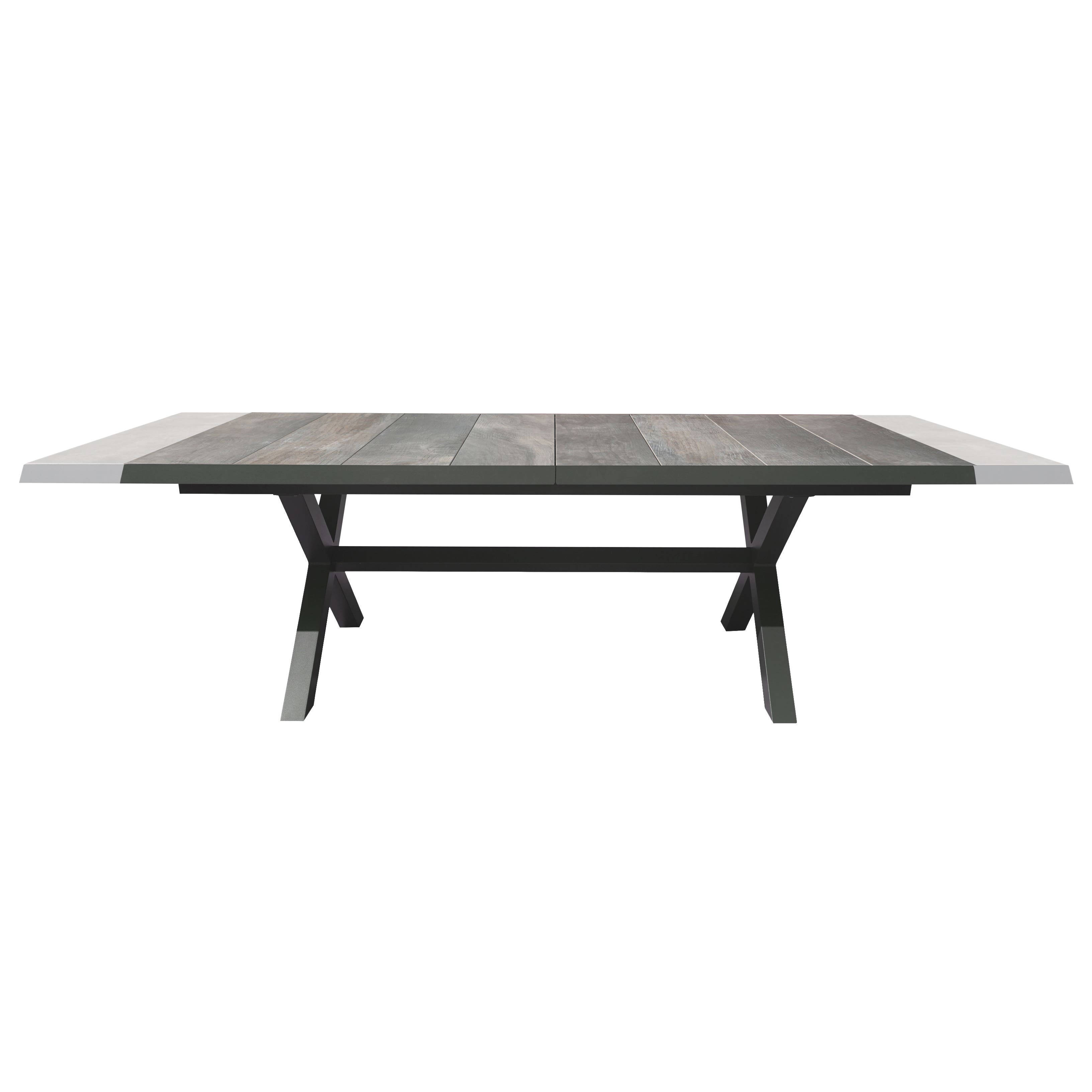 Royal Seasons Uitschuifbare tafel Marbella Taupe 204/264 x 104 x 75 cm
