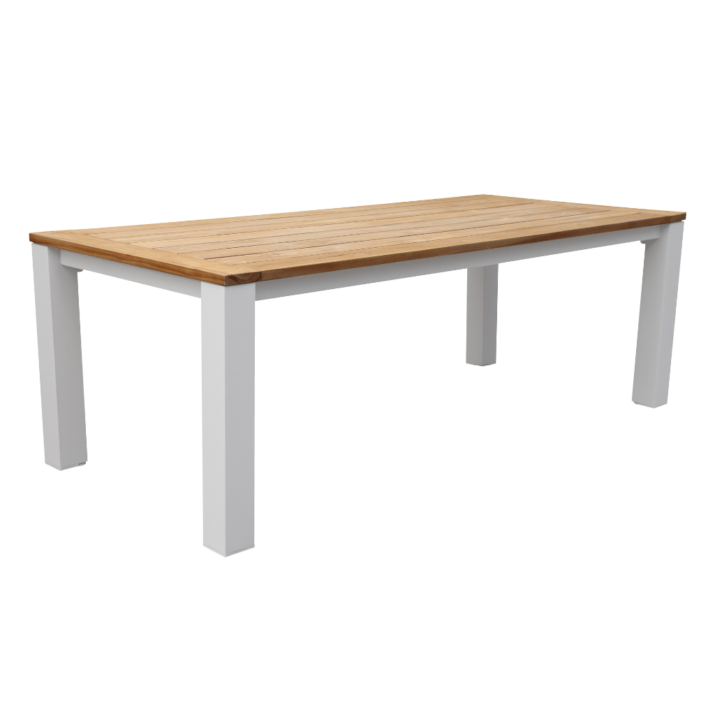 Royal Seasons Tafel Rivièra Wit 220 x 100 x 76 cm