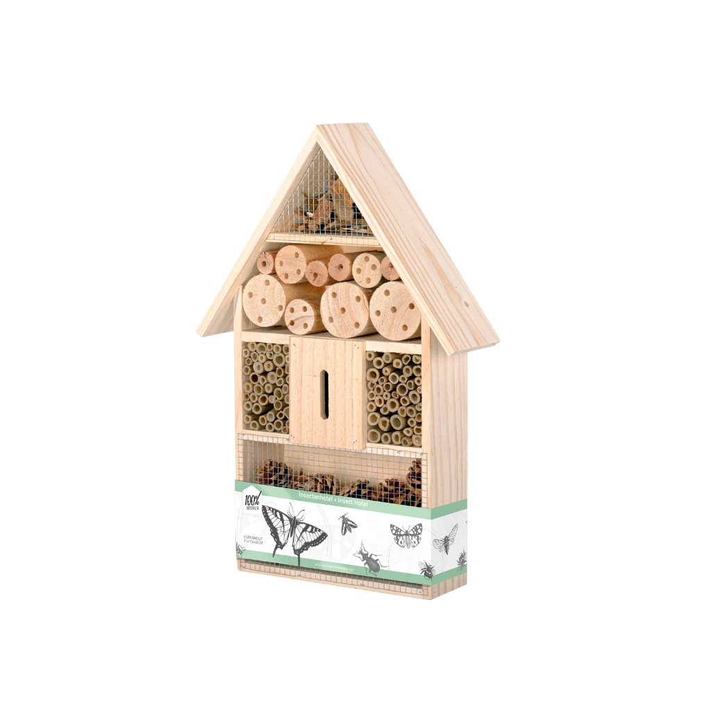 Insectenhotel hout 31 x 10 x 48 cm