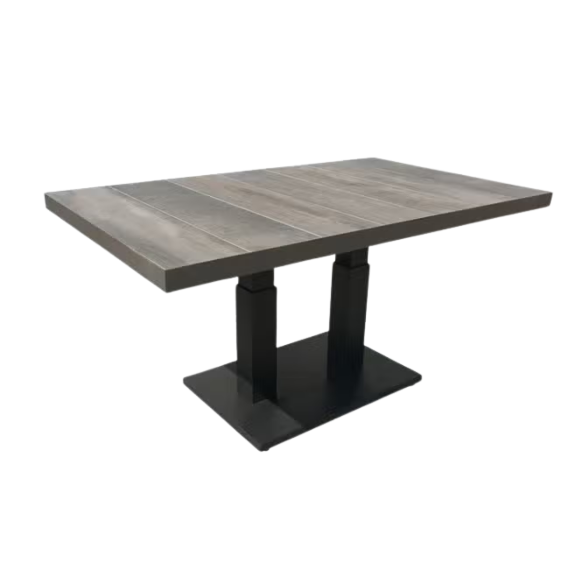 Royal Seasons Tafel in hoogte instelbaar Marbella Taupe 140 x 85 x 49/72 cm