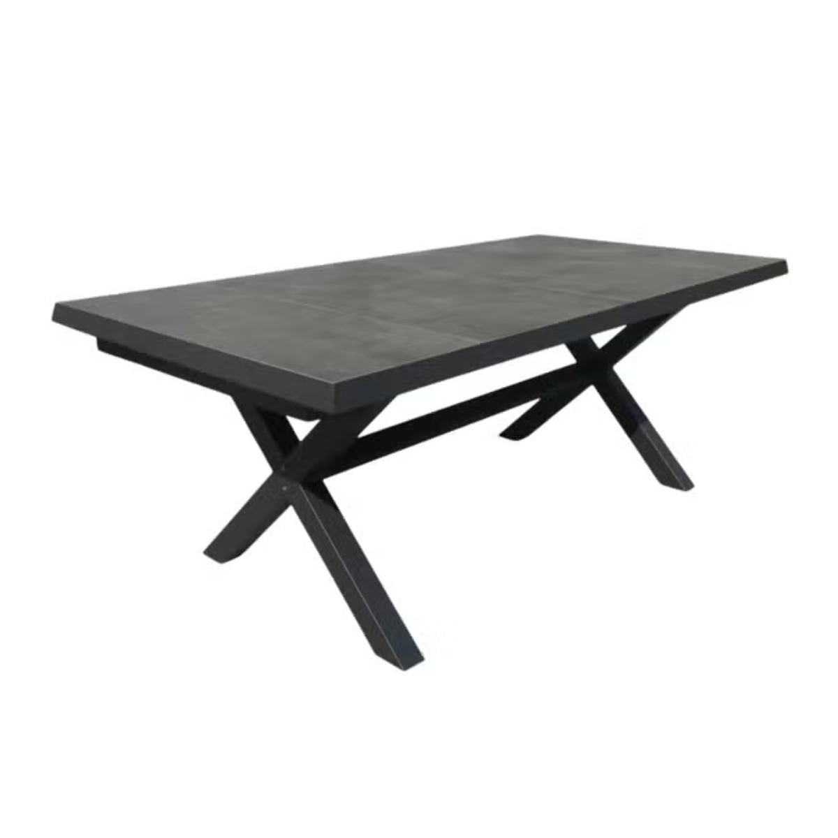 Royal Seasons Uitschuifbare tafel Sol Antraciet 204/264 x 104 x 75 cm