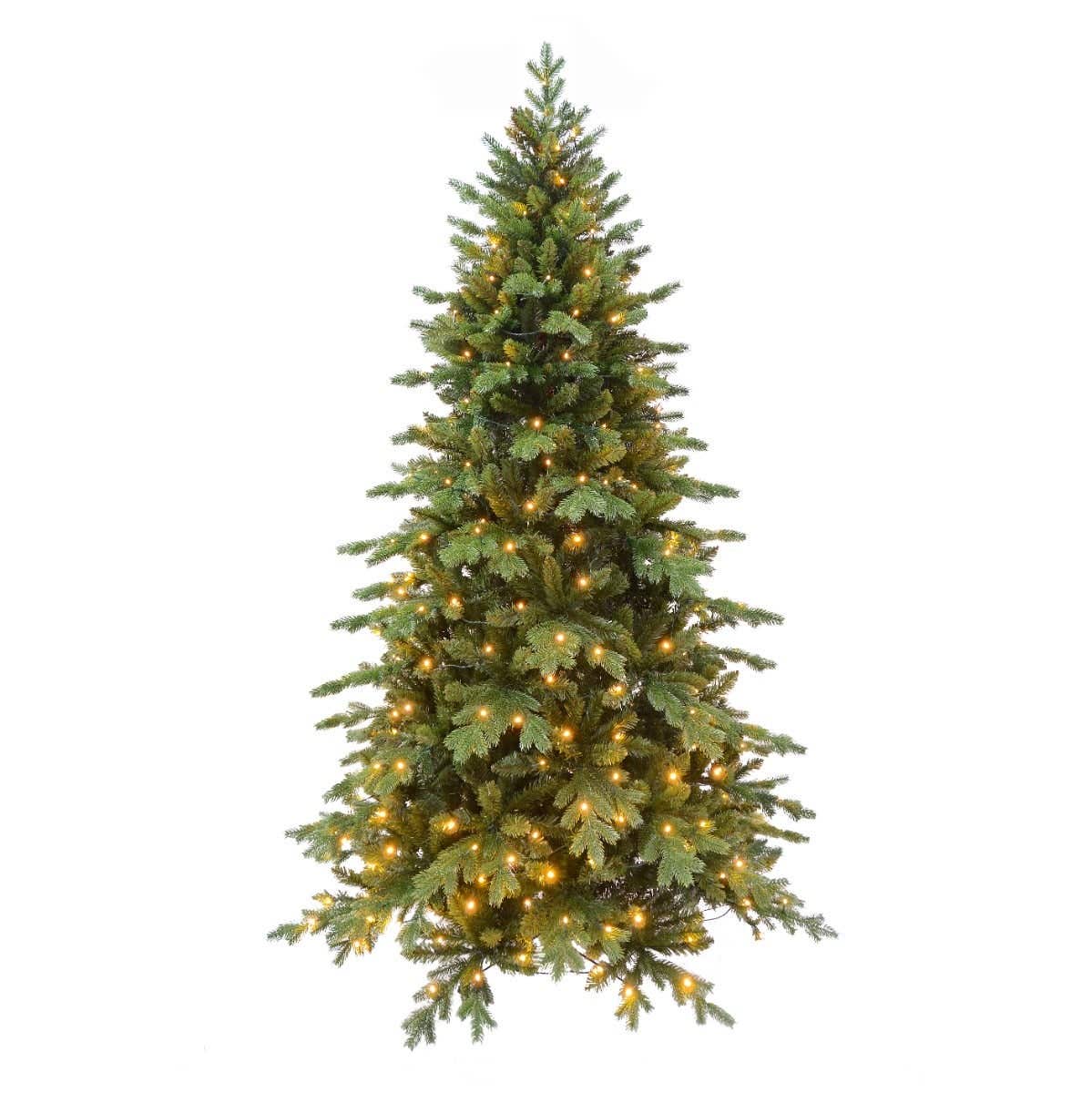 Evergreen kunstkerstboom Janga met verlichting 210 x 134 cm