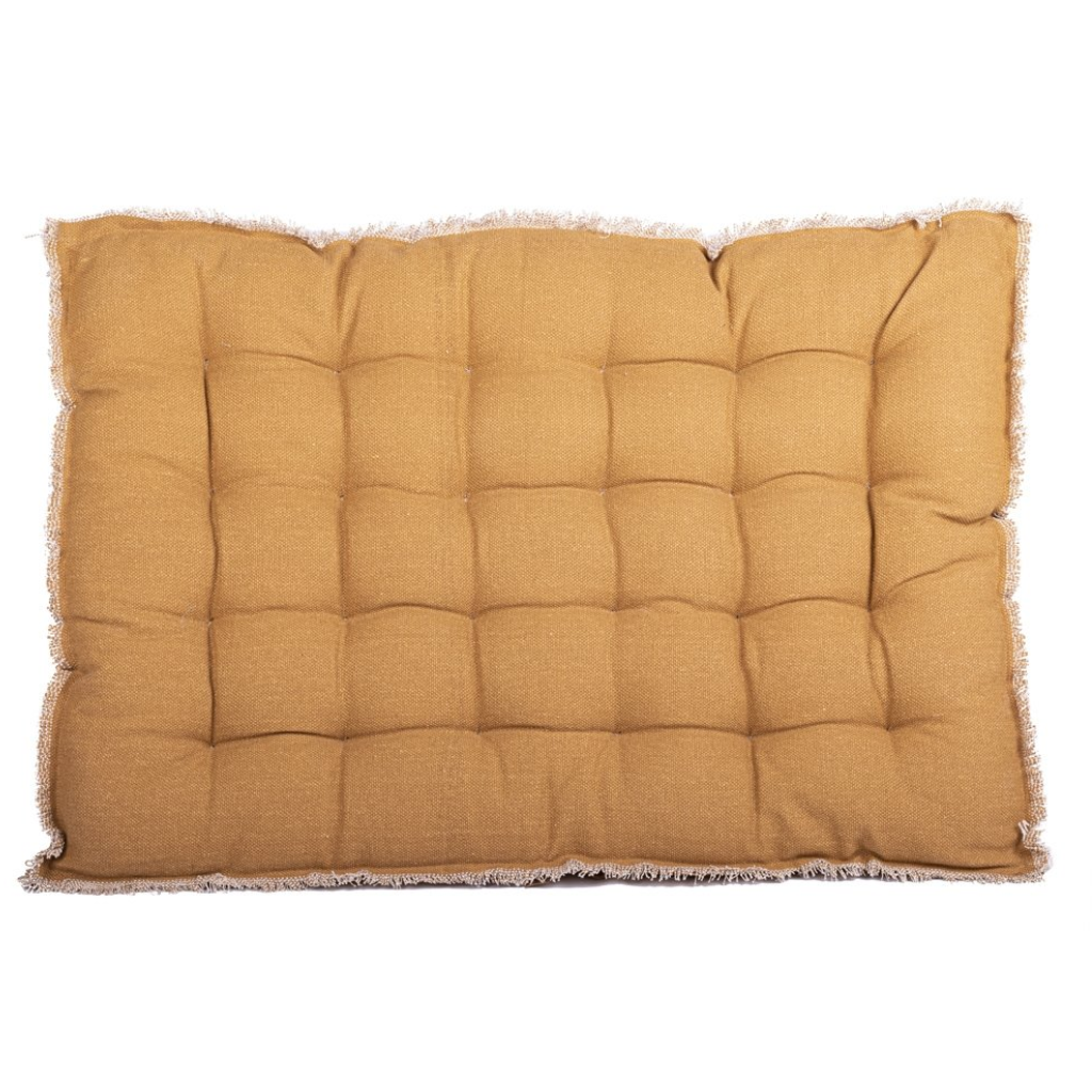 Palletkussen zitkussen Raffeled Beige 120 x 80 x 8 cm