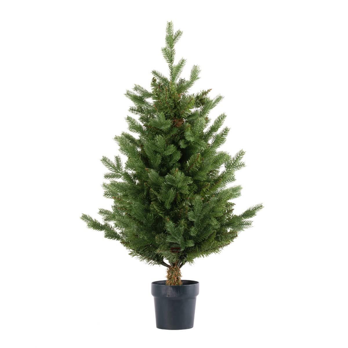 Evergreen kunstkerstboom in pot Janga 100 cm
