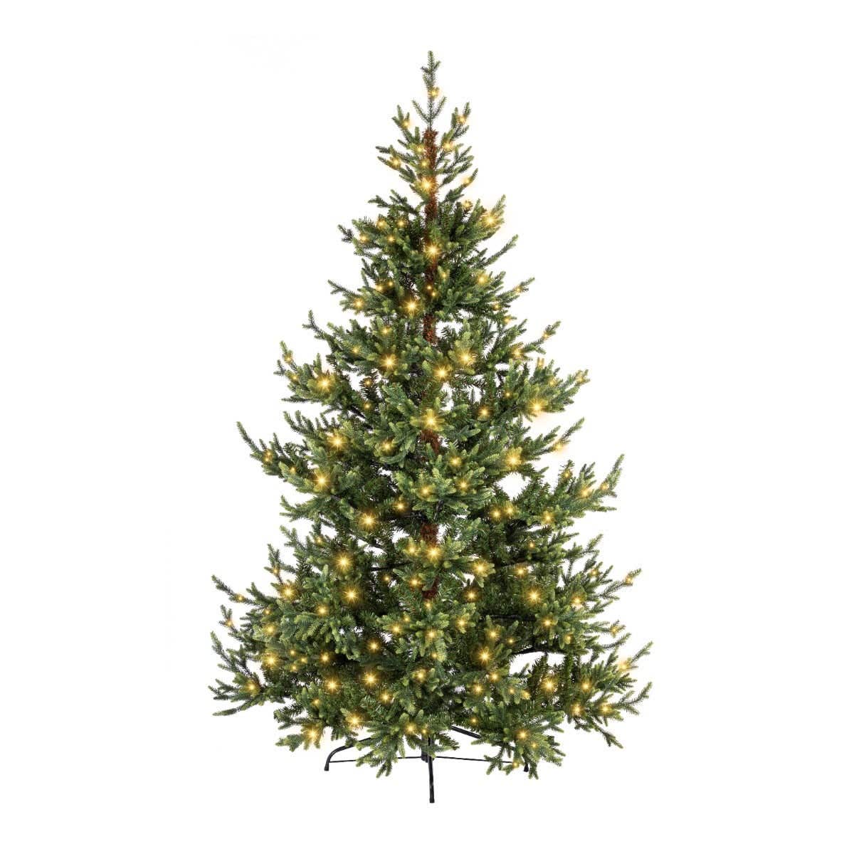 Evergreen kunstkerstboom Makalu met verlichting 300 cm