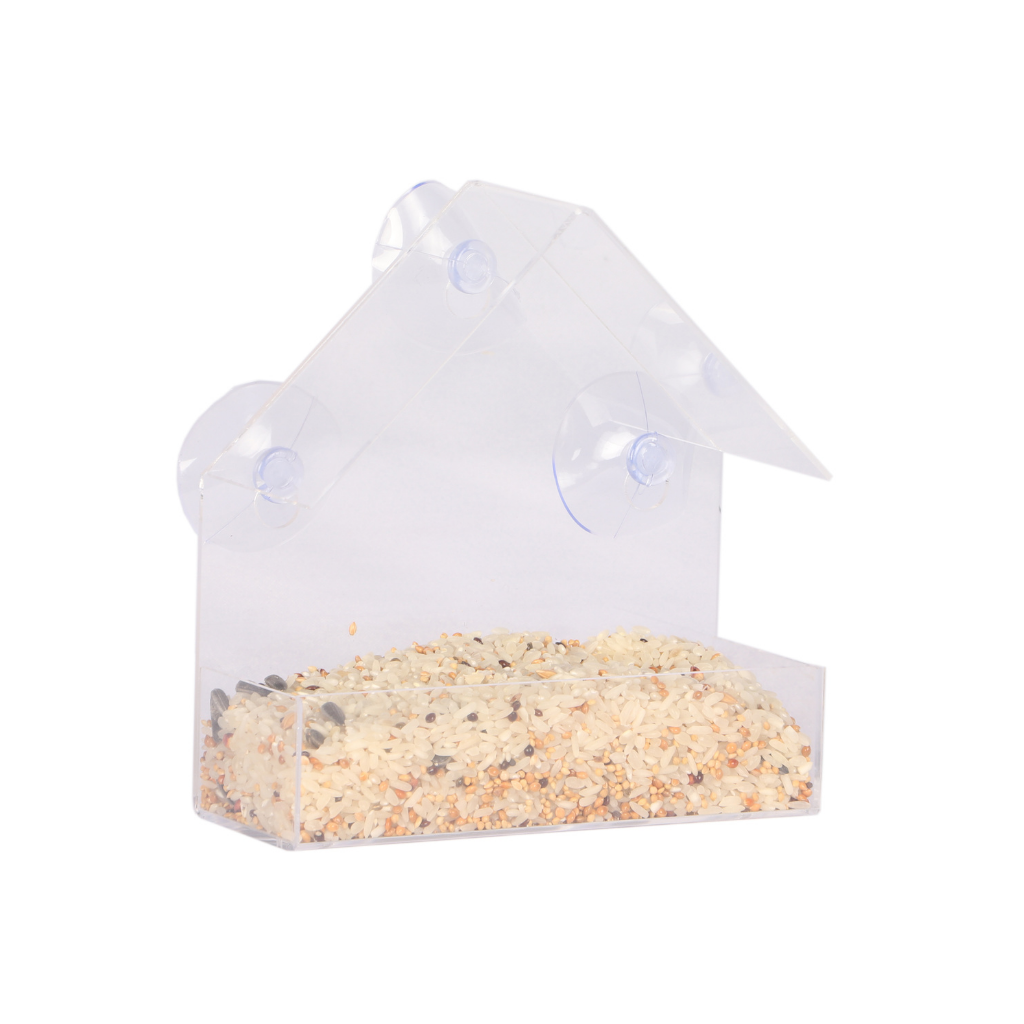 Raamvoederhuis Acryl 15 x 7 x 16 cm