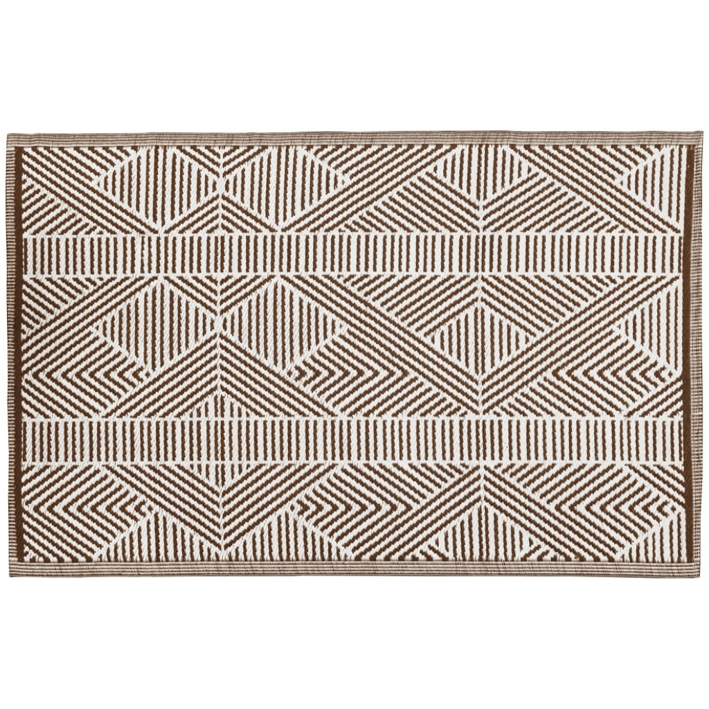Buitenkleed Aztec 160 x 230 cm Brown