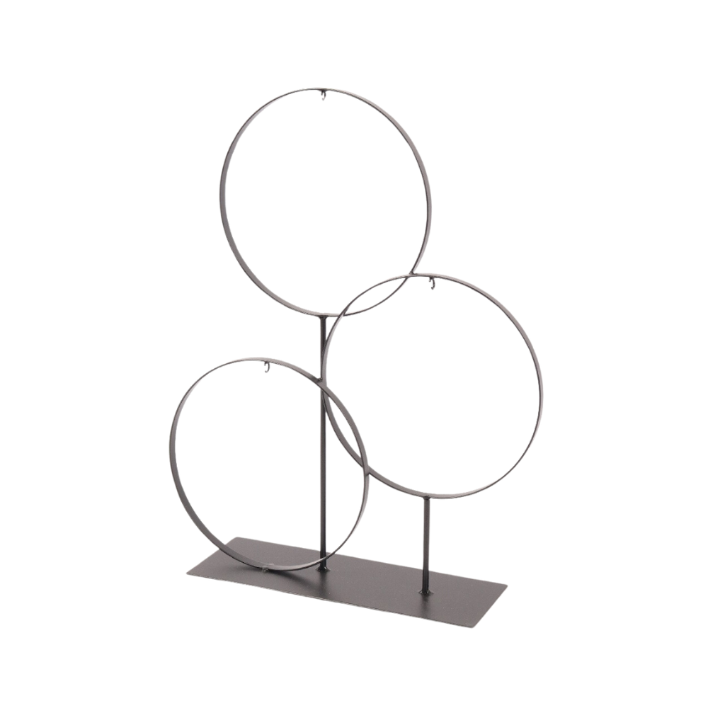 Standaard 3-ring zwart 35 x 47 cm