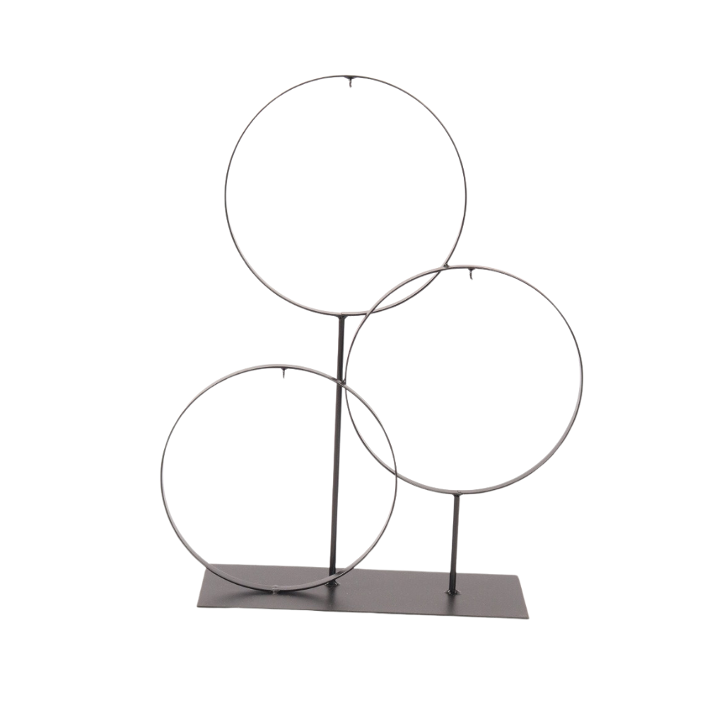 Standaard 3-ring zwart 35 x 47 cm